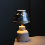 Tiny lamp: tin shade