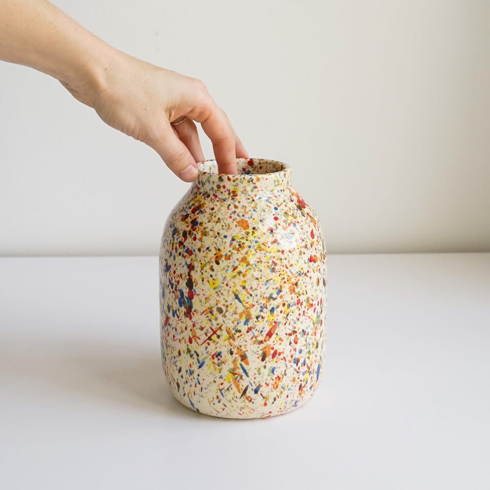 Artist's large vase